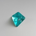 Gem Aqua D4 4-Sided Polydice